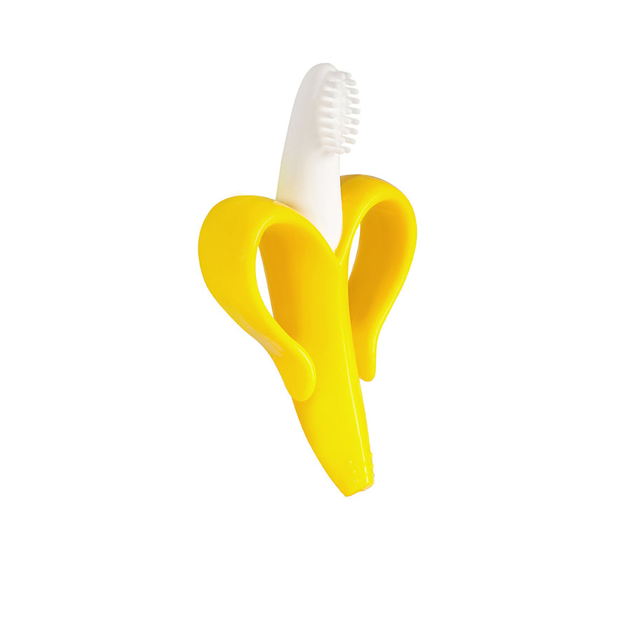 babybanana香蕉宝贝 婴儿牙胶磨牙棒咬胶 黄香蕉款